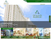 Tablet Screenshot of anuva.com.ph